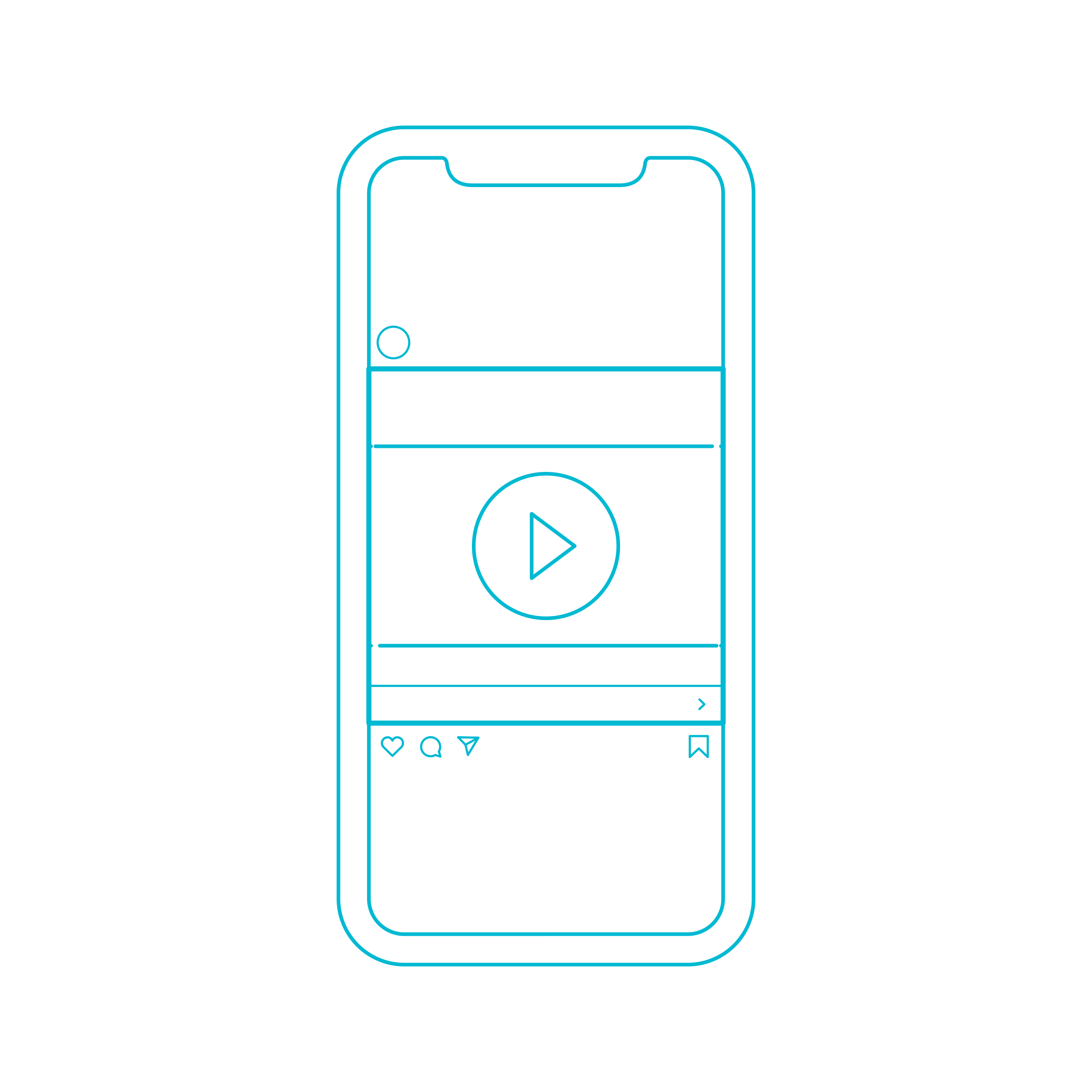 Digital Instagram Feed Video Ads Realistic Technical Drawing Svg Vector Free Vectors